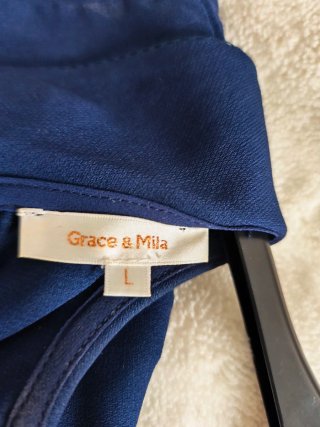Blusa azul Grace & Mila