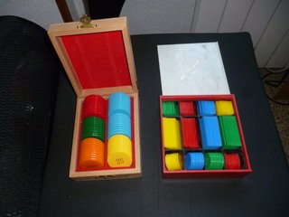 Fichas de apuestas vintage años 70