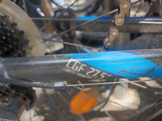 Bicicleta Rockrider Negra