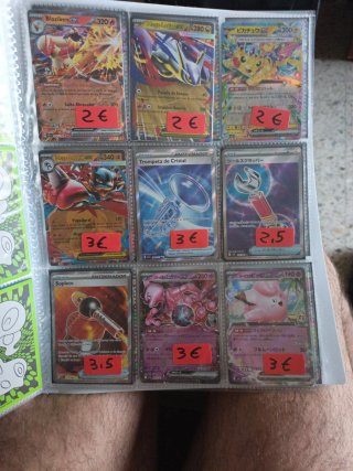 Cartas Pokémon Varias - Colección