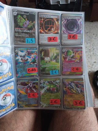 Cartas Pokémon Varias - Colección