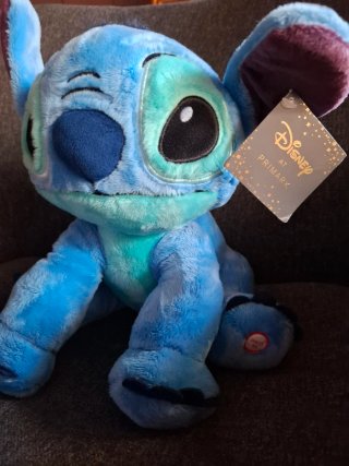 Peluche Stitch 30cm con luz azul