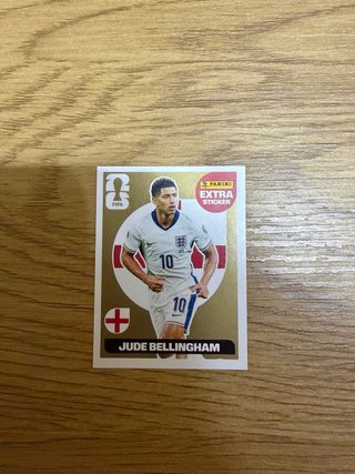 Cromos Jude Bellingham Oro Extra Mundial