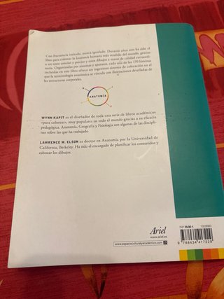 Anatomía libro de trabajo.