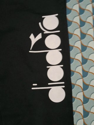 Pantaloni Diadora ragazza neri