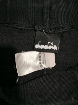 Pantaloni Diadora ragazza neri