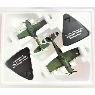 AVIONES 1:72 Atlas 2aGM P-47D vs Kawanishi N1K2-J