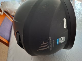 Casco Thunder Negro
