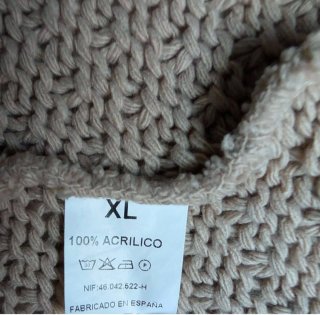 Vestido/chaqueta beige