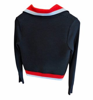 Chaqueta Zara Negra Roja Talla M