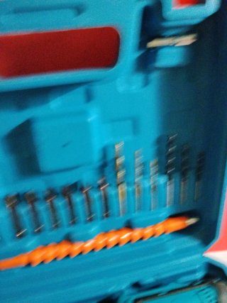 Taladro Percutor Batería 21V Maletín Accesorios