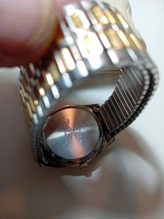 Orologio Armitron vintage oro e nero