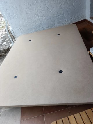 Somier tapizado