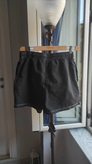 Costume boxer AS Roma Diadora Nero S/M