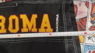 Costume boxer AS Roma Diadora Nero S/M