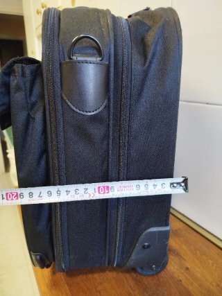 Maleta Samsonite Negra Asa Plegable