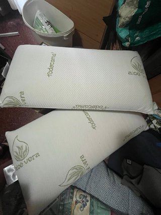 Colchón 135cm y dos cojines