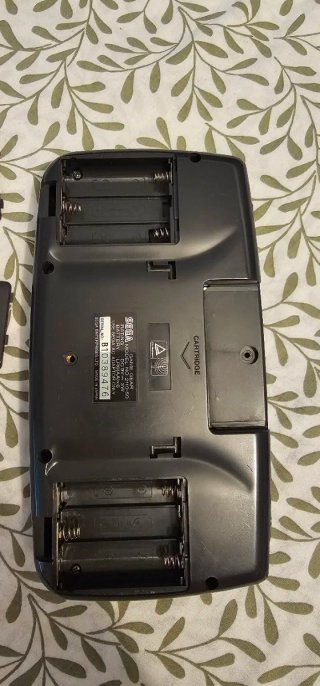 Sega Game Gear IPS Negra