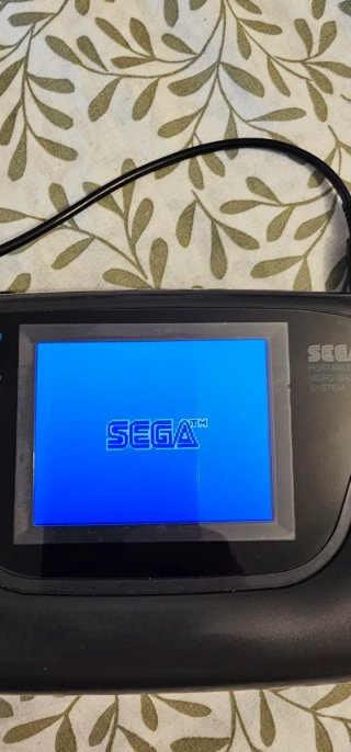 Sega Game Gear IPS Negra