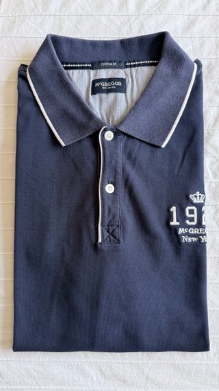 Polo McGregor "1921" azul marino, Talla XL