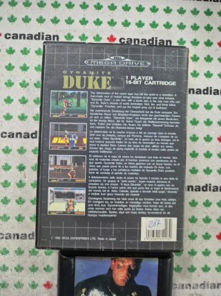 Dynamite Duke Mega Drive