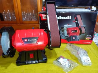 Esmeriladora combinada Einhell