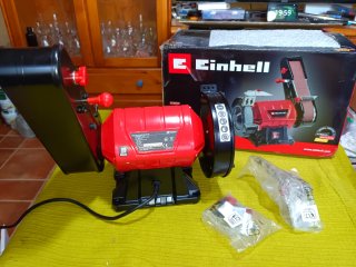Esmeriladora combinada Einhell