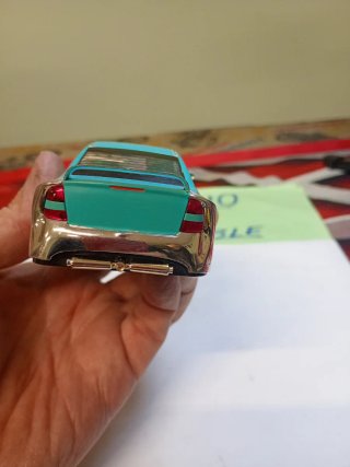 Scalextric Opel Astra Tuning Azul con luces  leer
