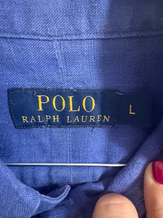 Camicia Polo Ralph Lauren Blu Taglia L