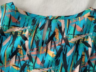 Vestido Compañía Fantástica Azul Talla XS