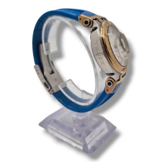 RELOJ TISSOT T048417 CHRONO ESFERA DORADA CORREA AZUL