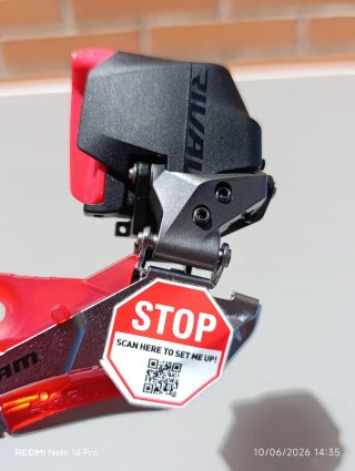 SRAM Rival Etap AXS 12v Desviador electrónico.NUEV