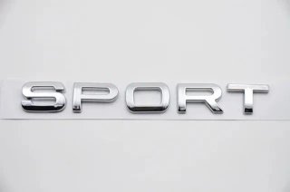 Emblemas letras Land Rover SPORT plata