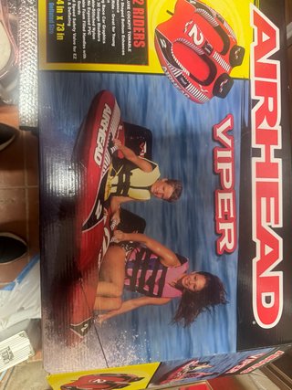 Donut inflable Airhead Viper 2 personas