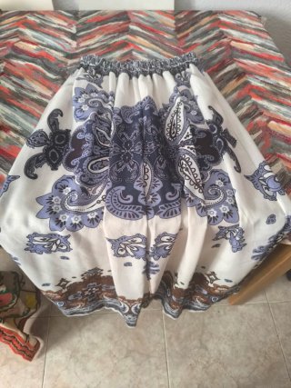 Falda Maxi Estampada