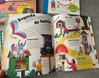Lote 6 libros infantiles, algunos con solapas