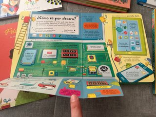 Lote 6 libros infantiles, algunos con solapas