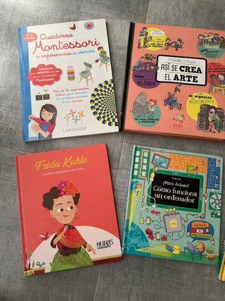 Lote 6 libros infantiles, algunos con solapas