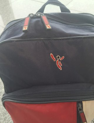Mochila Athletic Bilbao Negra y Roja