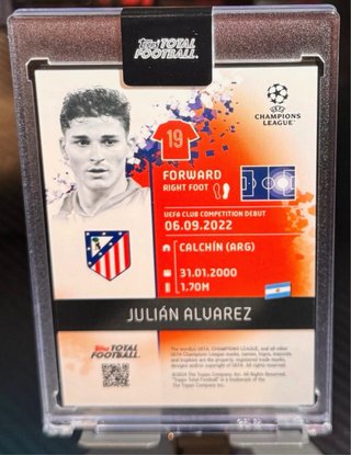 Julian Alvarez /75 Limited Edition TTF