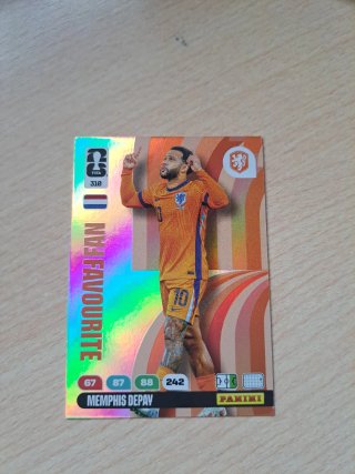 Panini Memphis Depay Favorite Fan 2026