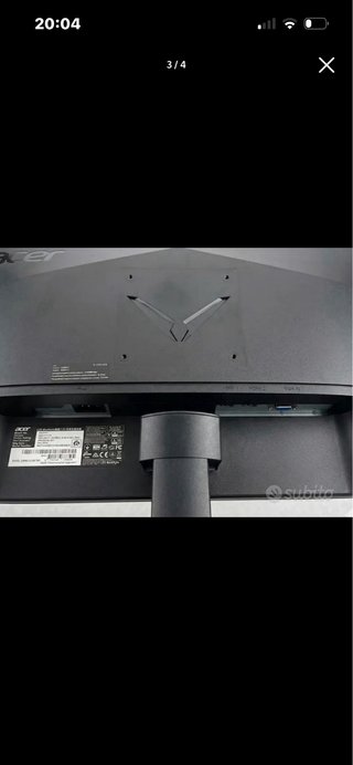 Monitor Acer 24 pollici 60Hz
