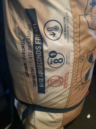 Carpa cenador Decathlon 8 personas