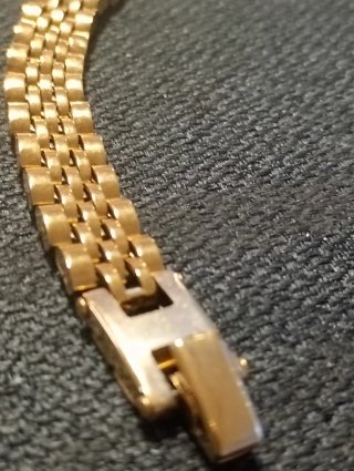 Pulsera Plata Vermeil Baño Oro