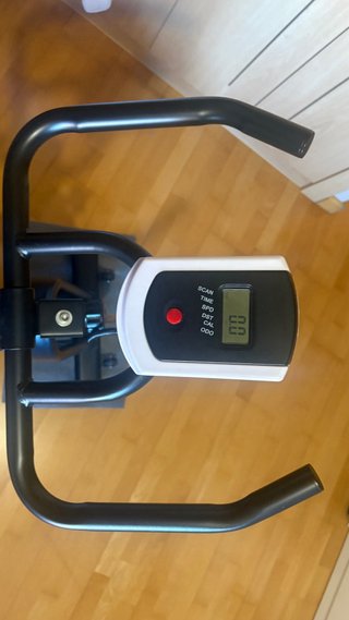 Bicicleta Spinning SHUOQI Negra y Roja