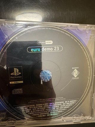 PlayStation 1 Demo One CD