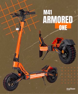 Patinete Eléctrico Armored One Naranja