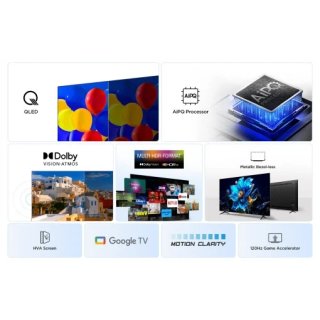 TCL 43 QLED 4K Smart TV WiFi Google TV