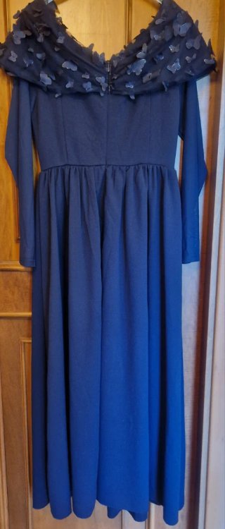 Abito donna elegante blu