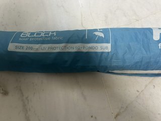 Parasol azul 200 cm